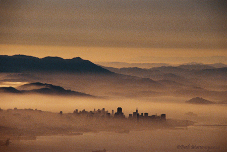 San Francisco in Plane View - Beth Mostovoy