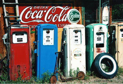 Taos gas pumps - Beth Mostovoy