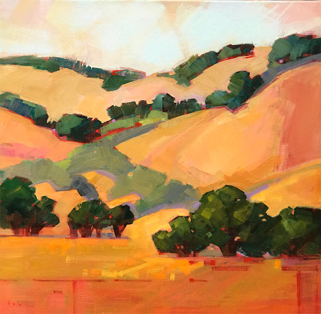 Golden Hill Contours - Karen White